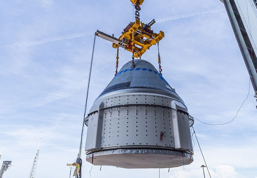 Starliner capsule. 