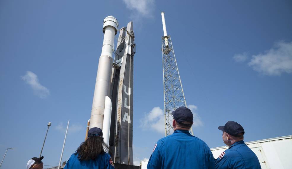 United Launch Alliance Atlas V rocket with Boeing’s CST-100 Starliner spacecraft. 