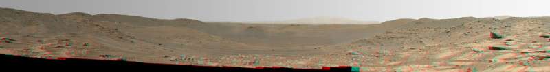 Perseverance rover captures view of Mars' Belva Crater