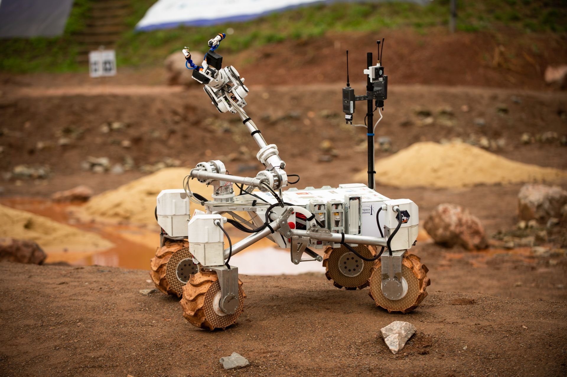 Photo from the last year's competition, European Rover Challenge 2022. 