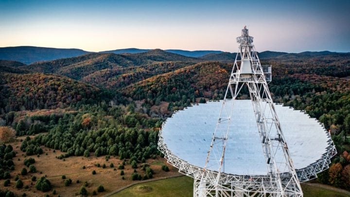 The National Science Foundation’s 100-meter diameter Green Bank Telescope in West Virginia is the largest human-made movable object on land and provided the best data possible on dozens of millisecond pulsars that Arecibo couldn’t observe. 