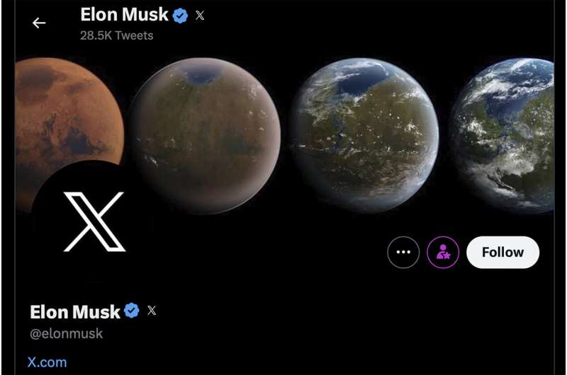 Elon Musk reveals new 'X' logo to replace Twitter's blue bird