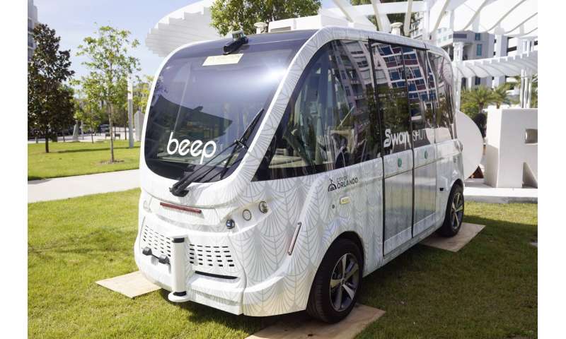 Orlando, Florida, debuts self-driving shuttle that will whisk passengers around downtown