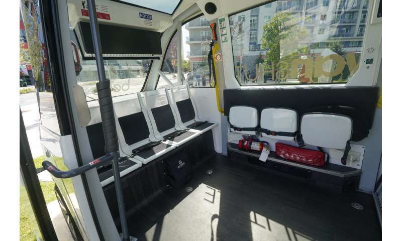 Orlando, Florida, debuts self-driving shuttle that will whisk passengers around downtown