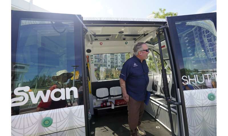 Orlando, Florida, debuts self-driving shuttle that will whisk passengers around downtown