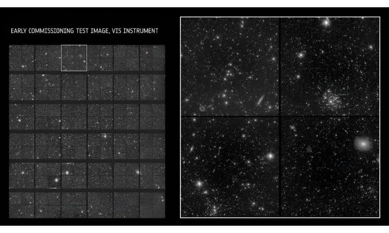 Euclid test images tease of riches to come