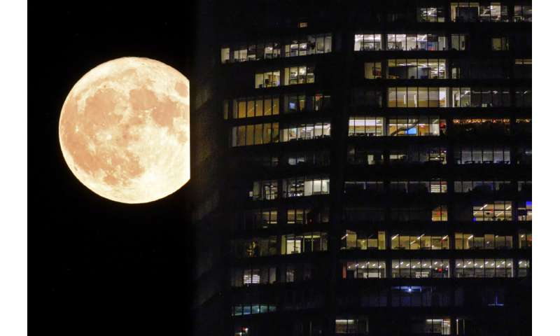 Photos: The first supermoon in August rises around the world