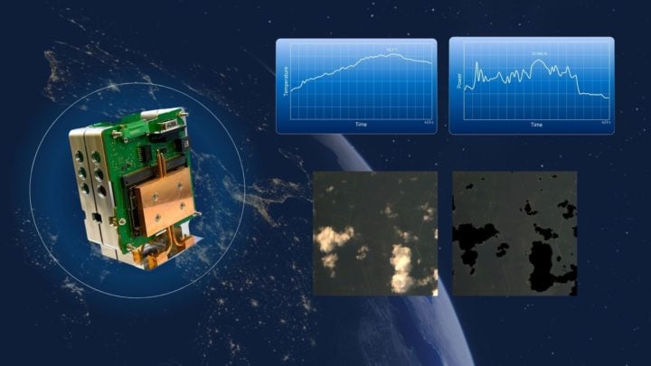 The compact yet powerful Space Edge One (SE-1) computer designed and launched by Spiral Blue is built to withstand the harsh conditions of space, whilst enabling the use of state-of-the-art AI algorithms. 