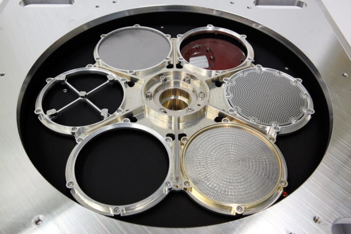 The Resolve filter wheel.