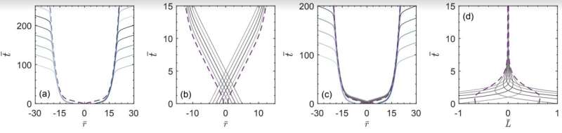 A model probing the connection between entangled particles and wormholes in general relativity 