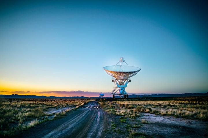 Satellite telemetry and monitoring station - illustrative photo.