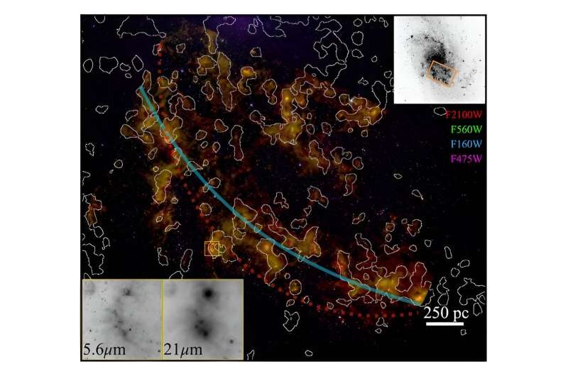 JWST sets a new record, sees newly forming stars in the Triangulum galaxy