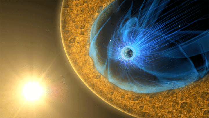 Magnetosheath — the boundary between our magnetosphere and the solar wind that flows throughout the solar system and one of the most turbulent regions in near-Earth space — a place it wasn’t expected to occur. 