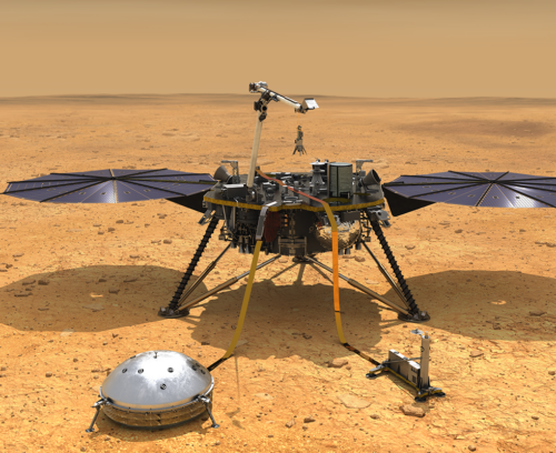 The Mars InSight lander explored the red planet, guided in part by USC Dornsife Earth sciences alum Bruce Banerdt.