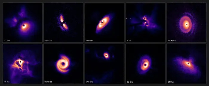 Planet-forming discs. 