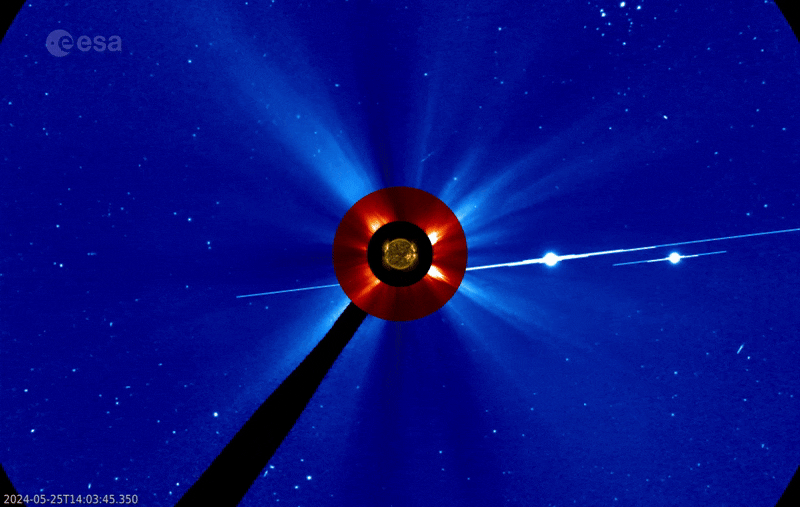 Coronal mass ejection on 27 May 2024