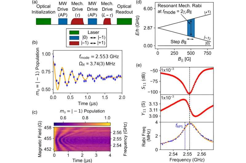 X-ray imagery of vibrating diamond opens avenues for quantum sensing