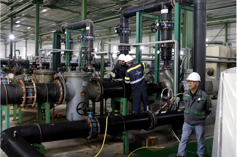 Authorities in Safi were in a "race against time" to build a regular desalination plant which now serves all of its 400,000 residents