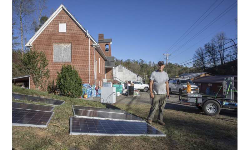 Volunteers bring solar power to Hurricane Helene's disaster zone