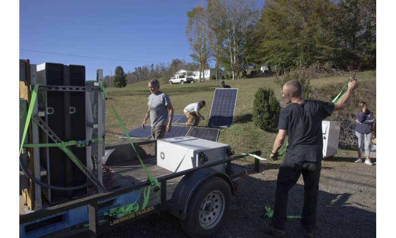 Volunteers bring solar power to Hurricane Helene's disaster zone