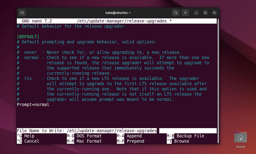 Upgrade to Ubuntu 24.10 tutorial: using terminal commands