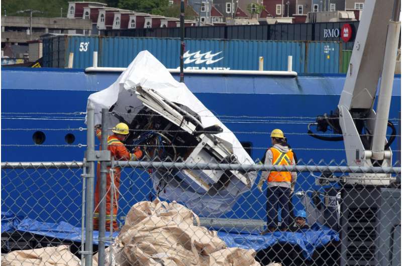 US Coast Guard releases recording that appears to be audio of Titanic submersible implosion