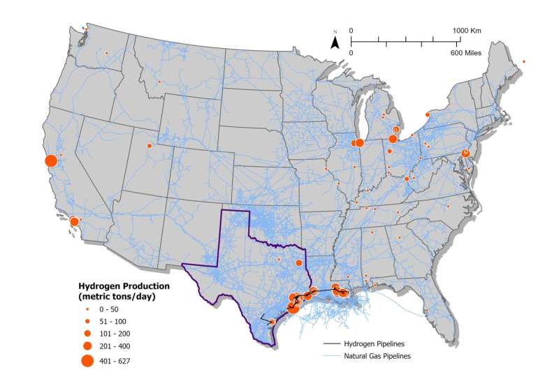 The Texas hydrogen industry needs water, new study provides details on how much