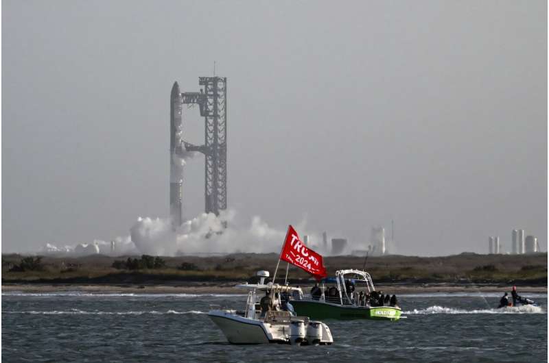 Voters may elect to create a new Starbase city run by SpaceX employees off the coast of Texas. Voters may elect to create a new Starbase city run by SpaceX employees off the coast of Texas