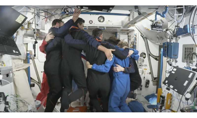 Astronauts from India, Poland and Hungary head back to Earth after private space station mission