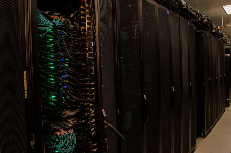 The Stampede3 supercomputer at TACC is an NSF-funded ACCESS-allocated national strategic resource used by thousands of scientists. Credit: TACC Beyond the shadow of a black hole