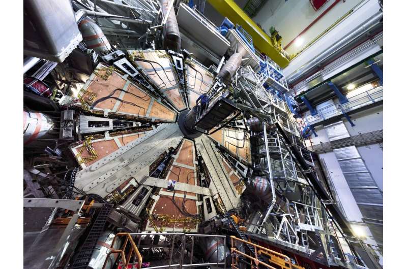 ATLAS's wheel-like end-cap reveals the maze of sensors primed to catch proton smash-ups at the LHC. Researchers comb through billions of events in search of fleeting Can the Large Hadron Collider snap string theory?