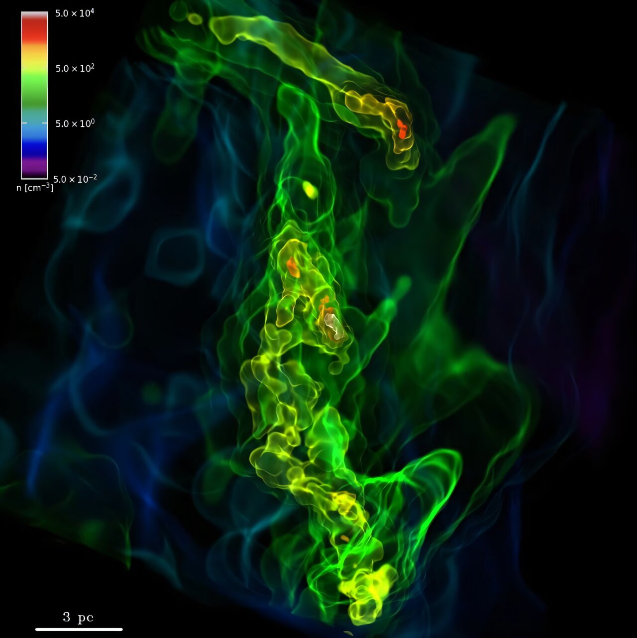 The universe's first stars unveiled in turbulent simulations - Ideas ...