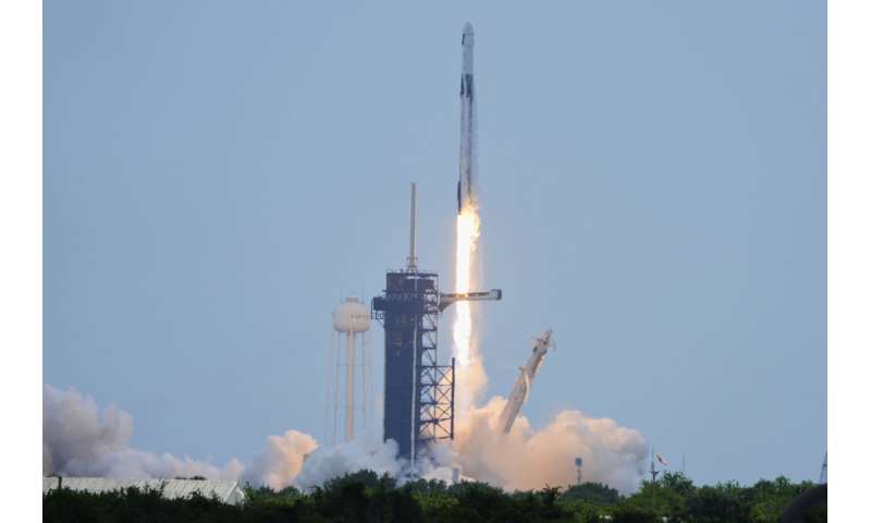 Astronauts launch to the space station after sidelined by Boeing's troubled Starliner