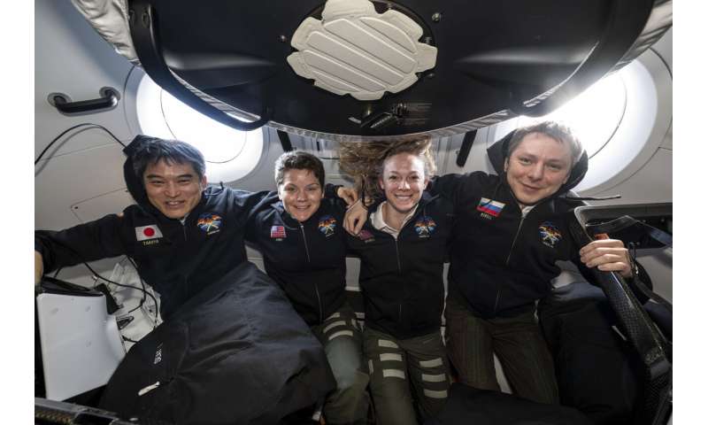 Astronauts return to Earth with SpaceX after 5 months at the International Space Station