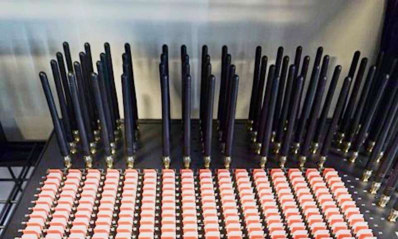 How a SIM farm like the one found near the UN threatens telecom networks