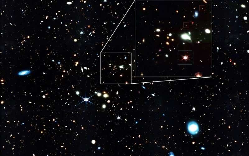 Webb image showing the early galaxies it detected during its Cycle 1 General Observations. Credit: NASA/ESA/CSA What happened to those