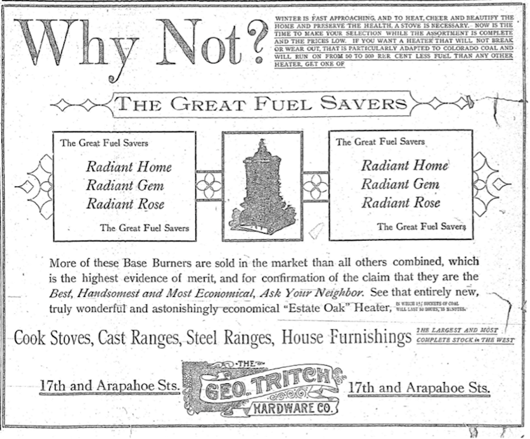 An add reading 'Why not?'