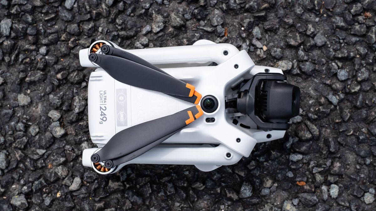DJI Lito 1 folded bottom view